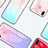 Huawei Honor Play用ハイブリットバンパーケース プラスチック 鏡面 虹 グラデーション 勾配色 カバー ファーウェイ 