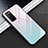 Huawei Honor Play4 5G用ハイブリットバンパーケース プラスチック 鏡面 カバー M01 ファーウェイ ピンク