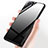Huawei Honor V10用シリコンケース ソフトタッチラバー 鏡面 ファーウェイ ブラック