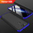 Huawei Honor V20用ハードケース プラスチック 質感もマット 前面と背面 360度 フルカバー ファーウェイ ネイビー・ブラック