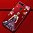 Huawei Honor V20用シリコンケース ソフトタッチラバー バタフライ ドレスガール ドレス少女 カバー K02 ファーウェイ パープル
