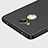 Huawei Honor V9 Play用ハードケース プラスチック 質感もマット アンド指輪 ファーウェイ ブラック