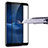 Huawei Honor View 10用強化ガラス フル液晶保護フィルム F07 ファーウェイ ブラック