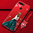 Huawei Honor View 20用シリコンケース ソフトタッチラバー バタフライ ドレスガール ドレス少女 カバー K01 ファーウェイ マルチカラー