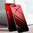 Huawei Honor View 20用ハイブリットバンパーケース プラスチック 鏡面 虹 グラデーション 勾配色 カバー H01 ファーウェイ レッド