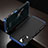 Huawei Honor View 30 Pro 5G用ケース 高級感 手触り良い アルミメタル 製の金属製 カバー M01 ファーウェイ ネイビー・ブラック