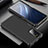 Huawei Honor X10 5G用ケース 高級感 手触り良い アルミメタル 製の金属製 カバー T02 ファーウェイ ブラック