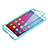 Huawei Honor X5用ソフトケース フルカバー クリア透明 ファーウェイ ブルー
