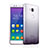 Huawei Honor X5用極薄ソフトケース グラデーション 勾配色 クリア透明 ファーウェイ グレー