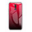 Huawei Mate 10 Lite用ハイブリットバンパーケース プラスチック 鏡面 虹 グラデーション 勾配色 カバー ファーウェイ レッド