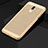 Huawei Mate 10 Lite用ハードケース プラスチック メッシュ デザイン カバー ファーウェイ ゴールド