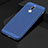 Huawei Mate 10 Lite用ハードケース プラスチック メッシュ デザイン カバー ファーウェイ ネイビー