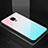 Huawei Mate 20用ハイブリットバンパーケース クリア透明 プラスチック 鏡面 カバー M01 ファーウェイ ブルー