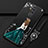 Huawei Mate 20 Lite用シリコンケース ソフトタッチラバー バタフライ ドレスガール ドレス少女 カバー H01 ファーウェイ ブラック