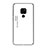 Huawei Mate 20 X 5G用ハイブリットバンパーケース プラスチック 鏡面 虹 グラデーション 勾配色 カバー H01 ファーウェイ ホワイト