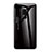 Huawei Mate 20 X 5G用ハイブリットバンパーケース プラスチック 鏡面 虹 グラデーション 勾配色 カバー H01 ファーウェイ ブラック