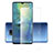 Huawei Mate 20 X 5G用極薄ソフトケース シリコンケース 耐衝撃 全面保護 クリア透明 アンド液晶保護フィルム ファーウェイ クリア