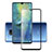 Huawei Mate 20 X用強化ガラス フル液晶保護フィルム F02 ファーウェイ ブラック