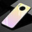 Huawei Mate 30用ハイブリットバンパーケース プラスチック 鏡面 虹 グラデーション 勾配色 カバー ファーウェイ ゴールド