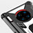 Huawei Mate 30用ハイブリットバンパーケース プラスチック 鏡面 カバー アンド指輪 マグネット式 T02 ファーウェイ 