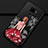 Huawei Mate 30 Lite用シリコンケース ソフトタッチラバー バタフライ ドレスガール ドレス少女 カバー ファーウェイ レッド・ブラック