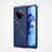 Huawei Mate 30 Pro用360度 フルカバー極薄ソフトケース シリコンケース 耐衝撃 全面保護 バンパー S02 ファーウェイ ネイビー