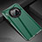 Huawei Mate 30 Pro用ハードケース プラスチック 質感もマット カバー P01 ファーウェイ グリーン
