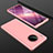 Huawei Mate 30 Pro用ハードケース プラスチック 質感もマット 前面と背面 360度 フルカバー P01 ファーウェイ ピンク