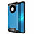 Huawei Mate 40用ハイブリットバンパーケース プラスチック 兼シリコーン カバー U01 ファーウェイ ブルー