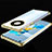Huawei Mate 40用極薄ソフトケース シリコンケース 耐衝撃 全面保護 クリア透明 S01 ファーウェイ ゴールド