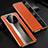 Huawei Mate 40用手帳型 レザーケース スタンド カバー K01 ファーウェイ オレンジ