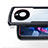 Huawei Mate 40用ハイブリットバンパーケース クリア透明 プラスチック 鏡面 カバー ファーウェイ 