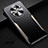 Huawei Mate 40 Pro用ケース 高級感 手触り良い アルミメタル 製の金属製 カバー T02 ファーウェイ ゴールド