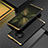 Huawei Mate 40 Pro用ケース 高級感 手触り良い アルミメタル 製の金属製 カバー T01 ファーウェイ ゴールド・ブラック