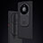 Huawei Mate 40 Pro用360度 フルカバー極薄ソフトケース シリコンケース 耐衝撃 全面保護 D01 ファーウェイ ブラック