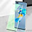 Huawei Mate 40 Pro用強化ガラス フル液晶保護フィルム アンチグレア ブルーライト F02 ファーウェイ グリーン