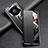 Huawei Mate 40 Pro+ Plus用手帳型 レザーケース スタンド カバー T02 ファーウェイ ブラック