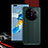 Huawei Mate 40 Pro+ Plus用ハイブリットバンパーケース プラスチック 兼シリコーン カバー 前面と背面 360度 フル R01 ファーウェイ モスグリー