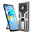 Huawei Mate 40 Pro+ Plus用ハイブリットバンパーケース プラスチック アンド指輪 マグネット式 ZL1 ファーウェイ