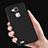 Huawei Mate 7用ハードケース プラスチック 質感もマット アンド指輪 ファーウェイ ブラック