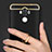 Huawei Mate 9用ケース 高級感 手触り良い メタル兼プラスチック バンパー アンド指輪 A01 ファーウェイ 