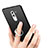 Huawei Mate 9 Lite用ハードケース プラスチック 質感もマット アンド指輪 A03 ファーウェイ ブラック