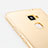 Huawei Mate S用極薄ソフトケース シリコンケース 耐衝撃 全面保護 クリア透明 ファーウェイ ゴールド
