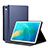 Huawei MatePad 10.8用手帳型 レザーケース スタンド カバー L03 ファーウェイ ネイビー