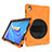 Huawei MatePad 10.8用ハイブリットバンパーケース スタンド プラスチック 兼シリコーン カバー A01 ファーウェイ オレンジ