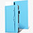 Huawei MatePad Pro 5G 10.8用手帳型 レザーケース スタンド カバー ファーウェイ ブルー
