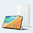 Huawei MatePad Pro 5G 10.8用手帳型 レザーケース スタンド カバー L01 ファーウェイ ホワイト