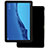 Huawei MediaPad C5 10 10.1 BZT-W09 AL00用極薄ソフトケース シリコンケース 耐衝撃 全面保護 クリア透明 ファーウェイ ブラック