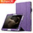 Huawei MediaPad M2 10.0 M2-A01 M2-A01W M2-A01L用手帳型 レザーケース スタンド L01 ファーウェイ パープル