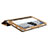 Huawei MediaPad M2 10.1 FDR-A03L FDR-A01W用手帳型 レザーケース スタンド L01 ファーウェイ ブラック